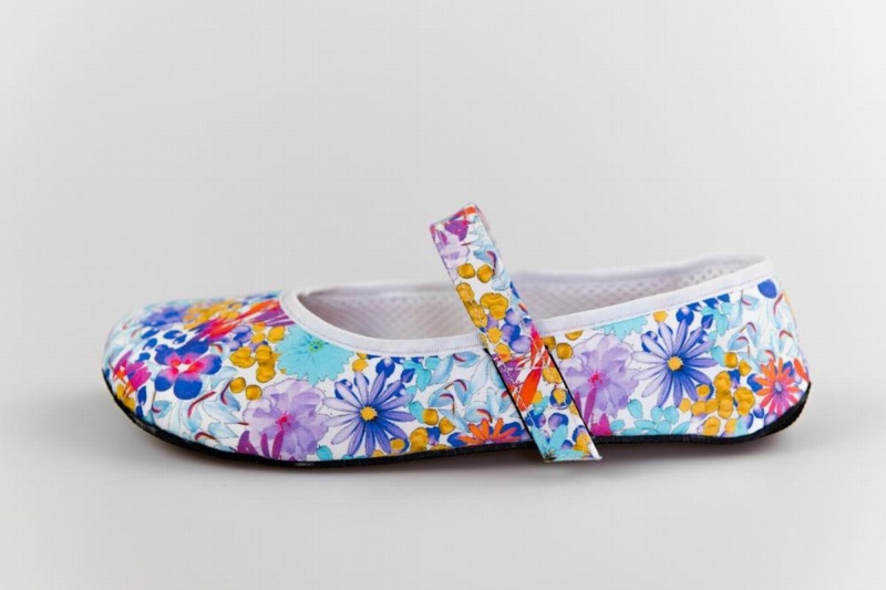 Dámské Baleríny Ahinsa Ananda Floral Barefoot Viacfarebný | CZT4855PE