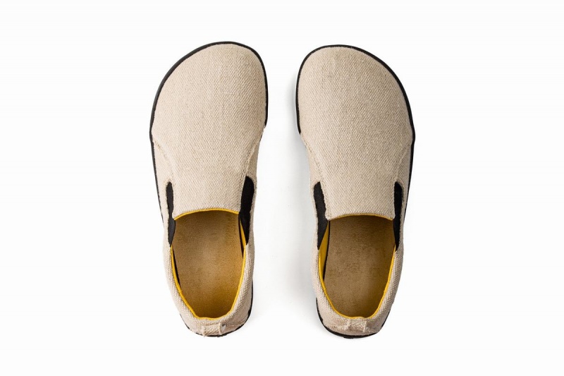 Dámské Slip On Tenisky Ahinsa Hemp Barefoot Béžový | MQD6582UV