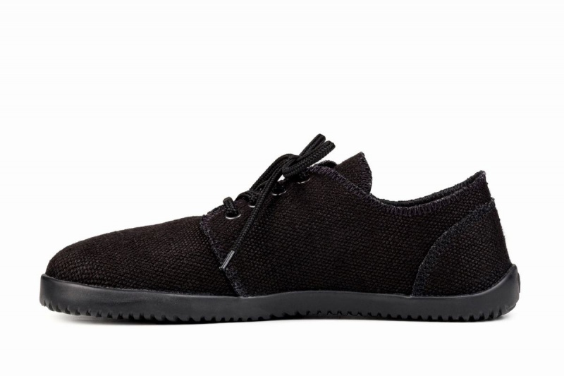 Pánské Boty Casual Ahinsa Bindu 2 Hemp Barefoot Černé | FMT1449LG